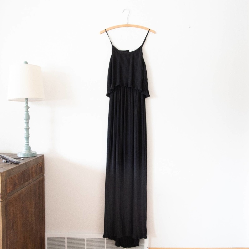 Lovers and Friends California Girl Pleated Maxi Dress